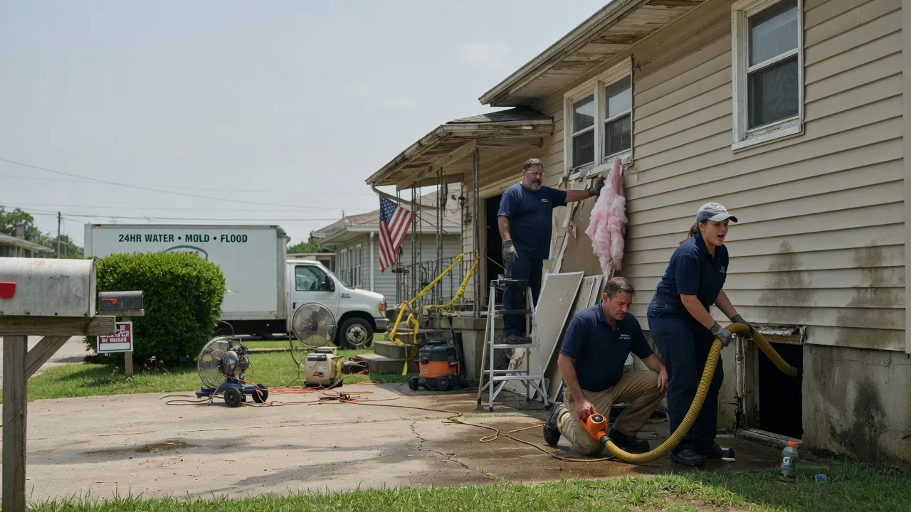 Water Damage Repair in Meridianville, AL near me